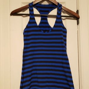 Lululemon Striped Cool Racerback Tank Womens 2-4